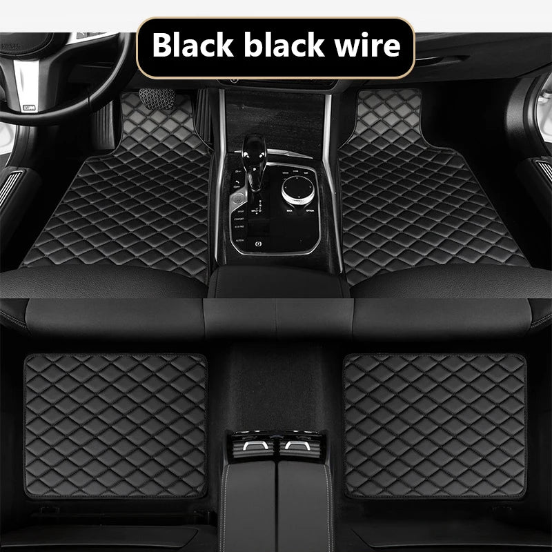 VENCI Heavy-Duty Car Mat Set – Anti-Slip & Scratch-Resistant