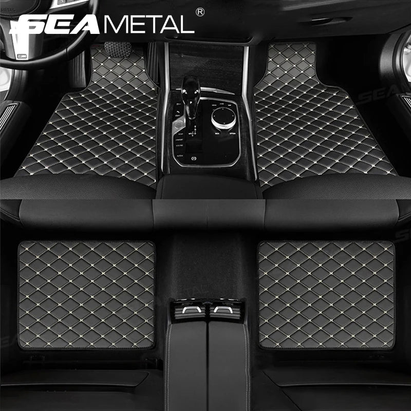 VENCI Heavy-Duty Car Mat Set – Anti-Slip & Scratch-Resistant