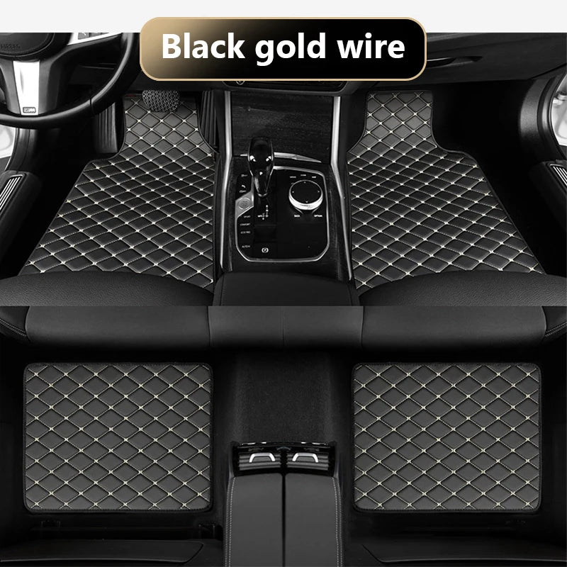 VENCI Heavy-Duty Car Mat Set – Anti-Slip & Scratch-Resistant
